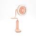 Produktbild Viesky Mini Tragbare USB-Ladelüfter 360-Grad-Drehung Handheld Clip Clamp Lüfter Kühler Mit LED-Licht 2 Geschwindigkeit Einstellbar Für Studenten Kinder Desktop-Verbrauchsmaterial