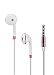Produktbild VAPIAO [Kopfhörer In-Ear Android kompatibel mit Allen Smartphones, iPhones, iPads, Tablets mit Lautstärkeregelung in Rosé Rosa und toller schwarzer Nylon Schutztasche