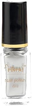 MAY Mirror Nail Polish,Nail Art,Plating Multicolor Paste Metal Color Stainless Steel Mirror Silver Nail Polish (6#)