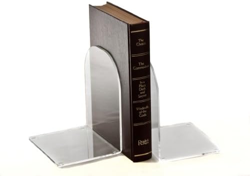 Wrights Plastics GPXAcrylic Book Ends (Set Of 2)