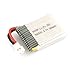 Produktbild 1S 3.7V 500mAh Li-po Rechargeable Battery for Wltoys F949 RC Fixed Wing Airplane Drone UAV Spare Part Accessories