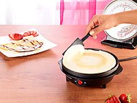 Rosenstein & Söhne Elektrischer Mini-Crêpes-Maker PKM-100, 500 Watt, 18 cm - 8
