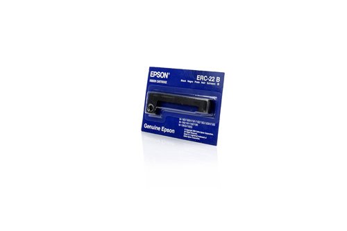 Original Farbbänder passend für Epson ERC 22 Epson ERC22B C43S015358 - Premium - Schwarz