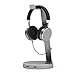 Price comparison product image Satechi Aluminium USB Headphone Stand with Three USB 3.0 Ports and 3.5 mm Aux Jack Port – Suitable for All Headphone Sizes (Space Grey)