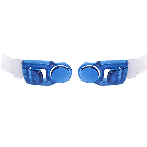 Profi Schwimmbrille von Bezzee Pro – gespiegelte Gläser – Antibeschlagbeschichtung – Wasserdicht – Anpassbar – Schwimmbrille für Erwachsene 180 ° Weitwinkel Sicht – Für Männer Frauen Kinder Jugendliche +10 – Beinhaltet ein GRATIS Schutzetui & Ohrstöpsel - 4