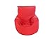 Kiddies Bean Bag Seat Arm Chair With Beans Red