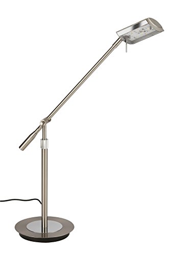 Preisvergleich Produktbild Briloner Leuchten Tischlampe, Tischleuchte, Nachttischlampe, LED Tischleuchte, Leselampe Bett, LED Tischlampe, Nachttischlampe Kinder, Nachttischlampe Modern, Nachttischlampe Kinderzimmer, Wohnzimmer Tischlampen, dimmbar, höhenverstellbar, schwenkbar