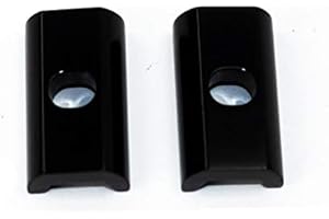 ACEOFFIX Hinge clamps for Brompton folding bike,magnet antique easy shell hinge levers limit Nut for Cycling Frame Cblack