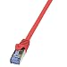 Produktbild LogiLink CQ3054S CAT6A S/FTP Patch Kabel PrimeLine AWG26 PIMF LSZH rot 2,00m