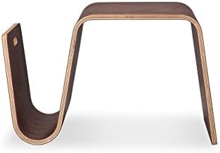 Kardiel Scando Mid-century Modern Plywood Side Table, Walnut Wood