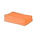 Cuddles Collection Muslin Squares (Orange, Pack of 6)