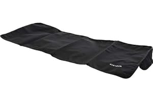 GEWA Keyboard Cover Economy, Copri tastiera (protezione antipolvere di alta qualità per tastiere, pratico bordo a strappo, in robusto nylon, dimensioni: 102 x 40 x 6 cm), Nero