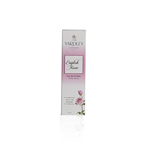 Yardley Eau De Toilette - English Rose, 120ml Can