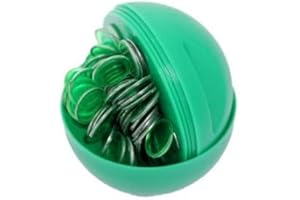 cavernedesjouets Boule Loto Rangement et ramasse jetons avec 100 pions magnetiques, Vert - Accessoires aimantes - kit Materiel Jeu Bingo et Carte