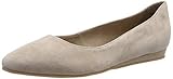 esszimmerstuhl leder taupe Verschluss: Schlupf / Offen Tamaris Damen 1-1-22118-22 341 Geschlossene Ballerinas, Beige (Taupe 341), 37 EU