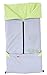 Produktbild ByBoom® - Sommer-Kinderwagen Fußsack 2in1; Universal Fußsack und Decke für Babyschale, Autokindersitz, z.B. für Maxi-Cosi, Römer, Buggy, Babybett, Farbe:Grau/Limette