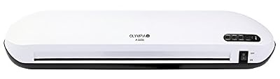 Olympia A 3250 laminierer A3 (75–250 Micron, design moderne, chaud et à froid de Reins, plastification rmaschine pour le bureau, Plastifieuse professionnelle pour photos et documents)