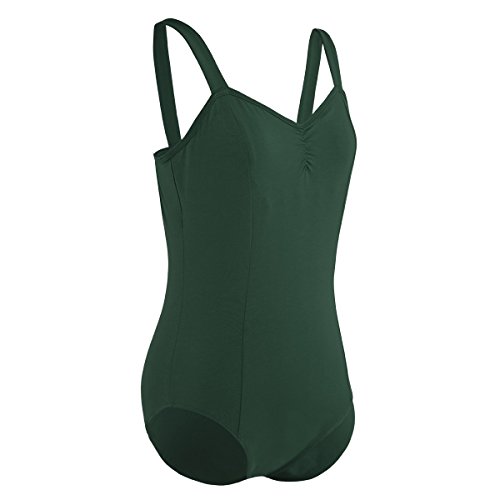 dark green leotard