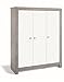 Schardt Wardrobe Nordic Driftwood with 3 Doors (Grey)