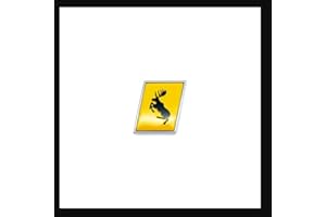 GENERIC Yellow moose Boot Badge Emblem 3D Metal For Volvo XC90 V60 XC40 V40 S80 S60 Logo Sweden More Moose - Stage 1 Moose (Sideways Moose, Silver Edge)