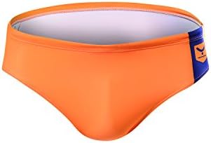 Taymory Classic SW30D Men's Swimming Trunks, Men, Classic SW30D, Orange