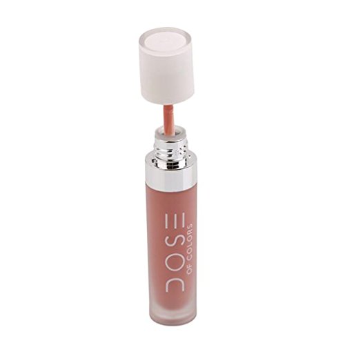 XINW Waterproof Long Lasting Matte Lip Liquid Not Stick On Cup Lipstick Lip Gloss Cosmetics