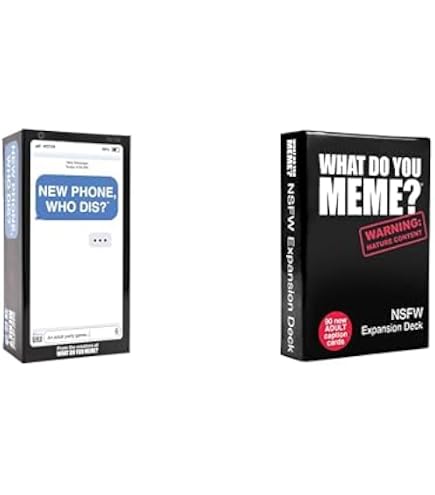 WHAT DO YOU MEME? New Phone, Who Dis? Family Edition – Das Lustige SMS-Party-Spiel Für Die Ganze Familie