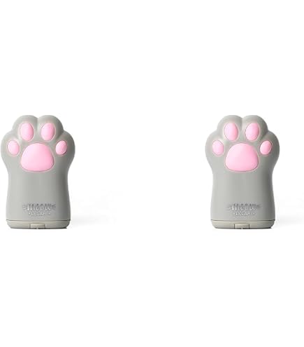 Temperino Con Contenitore A Forma Di Zampa Di Gatto - Trasparente Con Glitter, Legami, Per Matite
