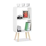 Para niños: Estantería colorida perfecta para el dormitorio infantil. Librería estrecha para el salón. Estante decorativo para guardar juguetes o peluches