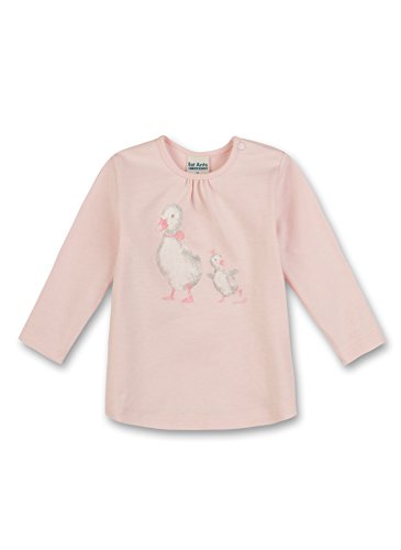 Sanetta Baby Girls 113418 Sweatshirt, Pink (hellrose 3655), 86