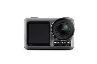 DJI Osmo Action Caméra Sport numérique avec Double écran 11m sous-Marine 4K vidéo HDR 170 ° Angle 12 MP Noir (OSMO Action)
