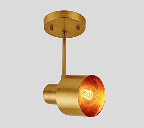 Preisvergleich Produktbild Wandleuchten LED, Lampe, Deckenleuchte, Wohnzimmerlampe, Deckenspot, Spiegelschrank Badezimmerspiegel Lampe, personalisierte kreative Kupfer modernen minimalistischen E14