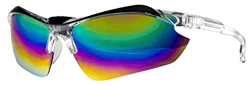 Oramics® Schwarze Retro Wayfarer Sonnenbrille Nerd Brille klar & schwarz