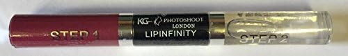 KG PHOTOSHOOT LIPINFINITY/LIPFINITY / 24 HOURS STAY ON LIPSTICK - 10 AUBERGINE & FREE KG LIPLINER x 1