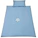 Saplings Blue Twinkle Star Cot / Junior Bed Duvet Cover & Pillow Case Set