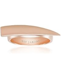 Sif Jacob joyas anillo Ladies pila Pianura - 18 quilates oro rosa plateado