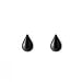 Produktbild Normann Copenhagen - Wandhaken, Haken, Wandaufhängung - Dropit Hooks - Größe: S - 2er Set - Schwarz