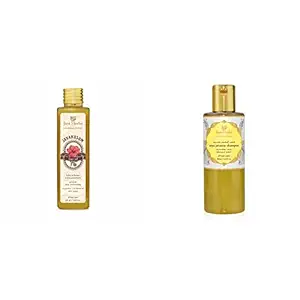 Just Herbs Javakusum Hair Oil - 100 ML + Just Herbs Ayurvedic Anti-Dandruff Soya Protein Herbal Shampoo- 200 ML