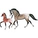 Horse & Foal Set Appaloosas