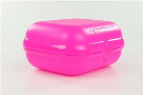 TUPPERWARE To Go Twin neon pink Brotdose Box Lunchbox Twin Größe 3 - 2