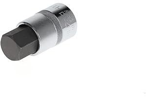 GEDORE red Vaso de punta de destornillador hexagonal, Ancho de llave 19 mm, 1/2" 12,5 mm, Vaso de atornillador, Herramienta, R62551910, Acero