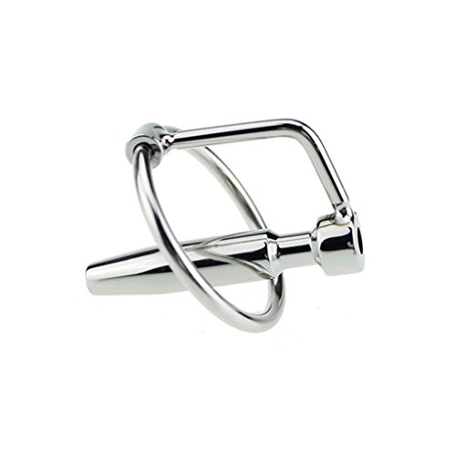 Babysbreath Edelstahl Hollow Urethral Sounding Dilatoren Penis Plug mit Glans Ringe Katheter