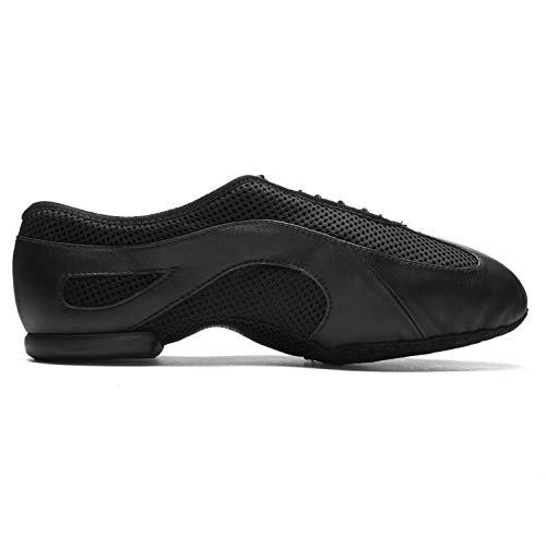 Bloch 485L Negro Slipstream Jazz Zapatos 41.5 EU 8.5 UK 11.5 US