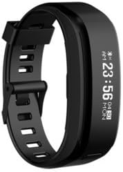 Smart Bracelet sports smart watch sport pedometer reminder waterproof long standby XR01 intelligent heart rate monitoring, remove the battery built-in battery is the two generation of dynamic detection of cardiac rhythm monitoring, all-weather monitoring heartbeat passimeter exercise your pedometer, calorie consumption, sleep monitoring exercise mileage as objective and scientific quantitative recording and analysis of your sleep status call reminder (black)