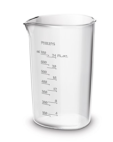 Philips HR1641/05 Speed Touch Stabmixer (700 Watt, 0,35 Liter) weiß/rot - 7