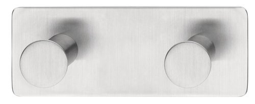 tesa Premium-Hakenleiste, selbstklebend, hält bis zu 12kg, Edelstahl - 2