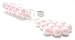 Produktbild marécréation – 30 KUGELN Perlmutt Glas zum Sammeln, H0 – 8z4b-gc4 a, Rosa, 16 mm