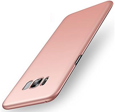 EIISSION Samsung Galaxy S8 Plus (6.2") Case,Ultra slim and light soft matte surface painting protective Phone Case (Gold rose)