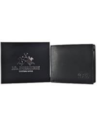 La Martina - Cartera para hombre de Ante  hombre