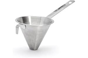 de Buyer - Sitko kuchenne "Chinois" z perforowanej stali nierdzewnej -średnica 14 cm - 3350.14N